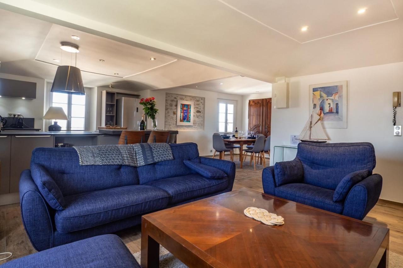 Charmant Appartement Spacieux Pour 6P Vue Mer Vieil Antibes Eksteriør billede
