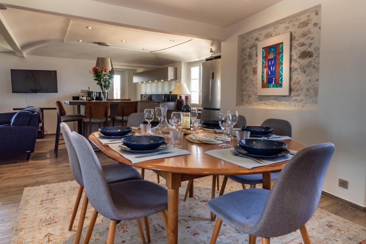 Charmant Appartement Spacieux Pour 6P Vue Mer Vieil Antibes Eksteriør billede