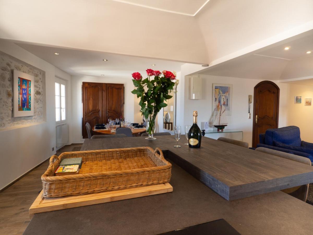 Charmant Appartement Spacieux Pour 6P Vue Mer Vieil Antibes Eksteriør billede