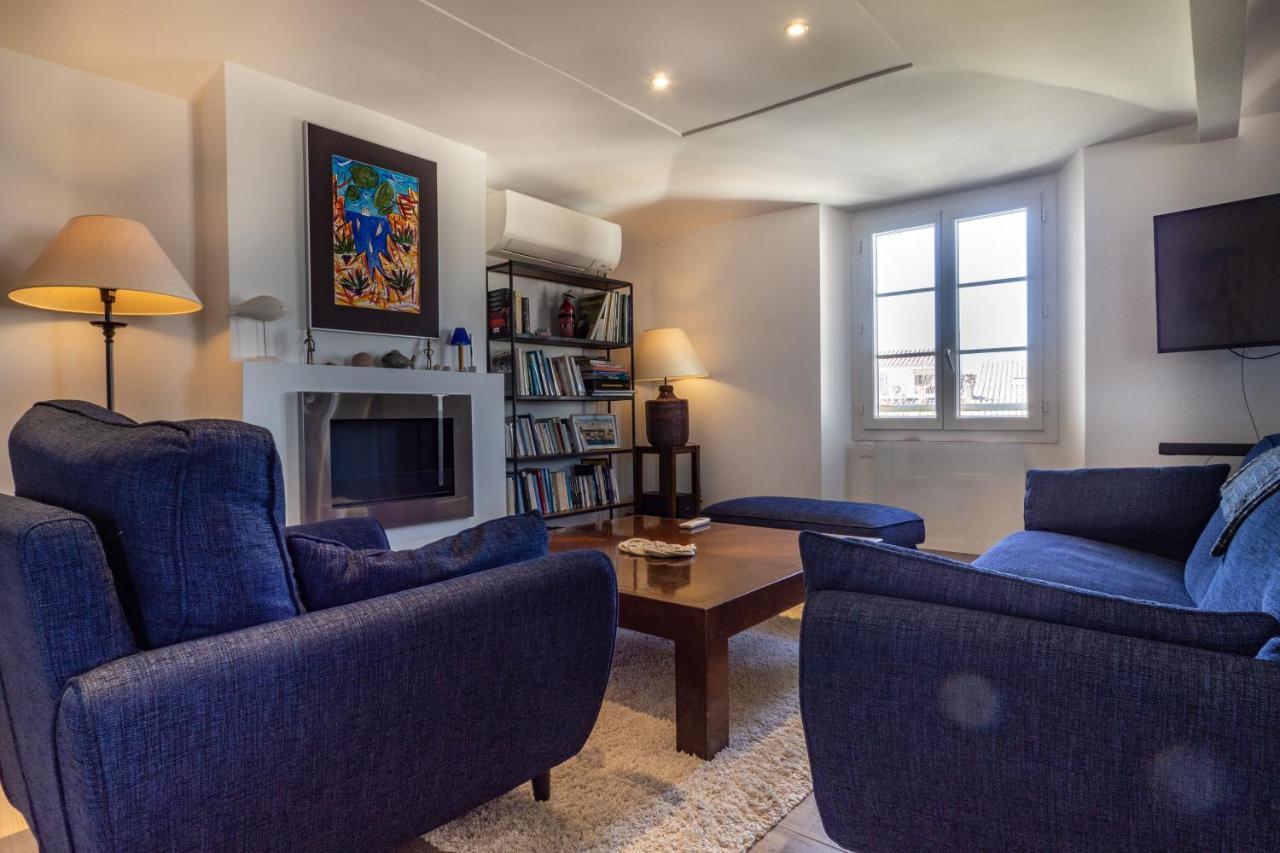 Charmant Appartement Spacieux Pour 6P Vue Mer Vieil Antibes Eksteriør billede